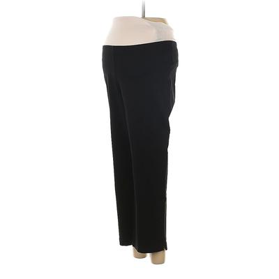 Babystyle Casual Pants - Low Rise: Black Bottoms - Women's Size P Maternity