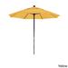 California Umbrella 7.5' Rd. Pacifica Fabric Fiberglass Frame Rib Market Umbrella, Base Not Included
