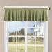 Home Soft Things Solid Faux Silk 1 Piece Valance Set,60" x 19" - 60" x 19"