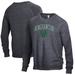 Men's Heathered Black Binghamton Bearcats The Champ Tri-Blend Pullover Sweatshirt