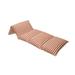 East Urban Home Horizontal Arrows Old Fashion Zigzag Outdoor Cushion Cover Polyester in Orange/Red/Brown | 36 W x 88 D in | Wayfair