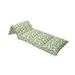 East Urban Home Brazilian Rainforest Foliage Nature Ivy Swirls Palm Banana Trees Leaves Outdoor Cushion Cover in Green | 27 W x 88 D in | Wayfair