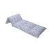 East Urban Home Minimalist Spring Time Flowers Swirls Leaves Outdoor Cushion Cover Polyester in Gray/Blue | 36 W x 88 D in | Wayfair