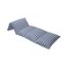 East Urban Home Patchwork Horizontal Design Eastern Asian Outdoor Cushion Cover Polyester in Gray/Blue | 27 W x 88 D in | Wayfair