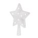 Tree Nest Christmas LED Lightweight Star Tree Topper Plastic in Gray/Yellow | 1.3 H x 6.2 W x 7.9 D in | Wayfair 519814