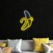 Northlight Seasonal 18" LED Neon Style Banana Wall Sign in Yellow | 18 H x 0.75 D in | Wayfair NORTHLIGHT FM91955