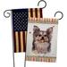 Breeze Decor Miniature Poodle Happiness 2-Sided Polyester 18 x 13 in. Garden Flag | 18.5 H x 13 W in | Wayfair BD-PT-GP-110168-IP-BOAA-D-US20-BD