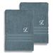 Lark Manor™ Alamanno Monogrammed 2 Piece 1 Turkish Cotton Bath Sheet Towel Set Terry Cloth/Turkish Cotton in Red/Pink/Brown | Wayfair