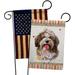 Breeze Decor Miniature Poodle Happiness 2-Sided Polyester 18 x 13 in. Garden Flag | 18.5 H x 13 W in | Wayfair BD-PT-GP-110239-IP-BOAA-D-US20-BD