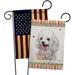 Breeze Decor Miniature Poodle Happiness 2-Sided Polyester 18 x 13 in. Garden Flag | 18.5 H x 13 W in | Wayfair BD-PT-GP-110208-IP-BOAA-D-US20-BD