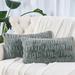 Willa Arlo™ Interiors Jacia Rectangular Pillow Cover Polyester in Gray | 14 H x 26 W x 4 D in | Wayfair 1222882940F5458EA0BB4C46B79FC33D