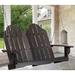 Wildridge Porch Swing Plastic in Brown | 50 W in | Wayfair LCC-204-Weathered Wood