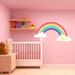 Trinx Rainbow Nursery Decal w/ Personalized Name - RB3 Vinyl in Black/Yellow | 35 H x 70 W in | Wayfair 861E2DF7B6B441188DE3B778D201F651