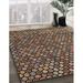 144 x 96 x 0.35 in Area Rug - Bungalow Rose Abstract Multi Area Rug Polyester/Wool | 144 H x 96 W x 0.35 D in | Wayfair