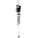 Arlmont & Co. Dunwich Cat Silhouette Wind Chime Metal | 15.75 H x 2.75 W x 1.5 D in | Wayfair 6EED16F621EA44489F6618C9105B5BE8