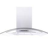 Windster 42" WS-68N Series 550 CFM Convertible Island Range Hood in Stainless Steel in Gray | 38 H x 42 W x 25.5 D in | Wayfair WS-68N42SS