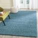 Blue 27 x 2 in Indoor Area Rug - Ebern Designs Rizco Handmade Shag Turquoise Area Rug Polypropylene | 27 W x 2 D in | Wayfair