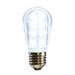 The Holiday Aisle® Plastic Light Bulb in White | 3.5 H x 1.75 W x 1.75 D in | Wayfair 90448C64A97546B2B1BC32B51DD900FC