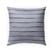 WAVY STRIPE BLUE Indoor|Outdoor Pillow By Becky Bailey