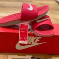 Nike Shoes | Nike Slippers Des 7y Red | Color: Red | Size: 7y