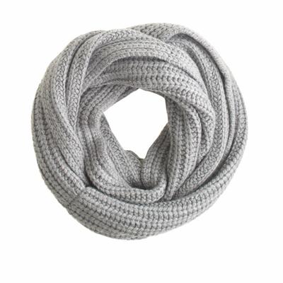 J. Crew Accessories | J Crew Chunky Ribbed Scarf, Gray, Nwt | Color: Gray | Size: Os
