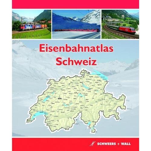 Eisenbahnatlas Schweiz / Railatlas Suisse / Railatlas Svizzera / Railatlas Switzerland, Gebunden
