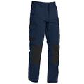 HARD LAND Work Trousers Men Heavy Duty Cargo Trousers Ripstop Combat Tactical Trousers with Holster and Multi Pockets Navy Blue Size 38