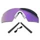 TheSturdy Polarized Stamped Lenses Replacement & Rubber Kits for Oakley Si M Frame 2.0 - Multiple Options purple Size: 0