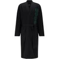 BOSS Men's Identity Kimono Bathrobe, Black 1, L