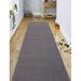 Gray 26 x 0.35 in Area Rug - Latitude Run® Berber Solid Low Pile Slip Resistant Rugs, Latex | 26 W x 0.35 D in | Wayfair