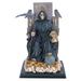 The Holiday Aisle® Santa Muerte Figurine Resin in Black | 10.75 H x 6 W x 5 D in | Wayfair DB6CD7807E884EC89F1B37885EF2577D