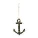 The Holiday Aisle® Anchor Holiday Shaped Ornament Wood in Brown/Green | 4 H x 0.25 W x 3 D in | Wayfair 8A57064AF54C4F4BA7D44E5BEC58984B