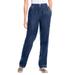 Plus Size Women's 7-Day Straight-Leg Jean by Woman Within in Indigo (Size 32 WP) Pant