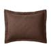 BH Studio Reversible Quilted Sham by BH Studio in Chocolate Latte (Size KING) Pillow