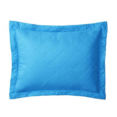 BH Studio Reversible Quilted Sham by BH Studio in Ocean Blue Marine Blue (Size KING) Pillow