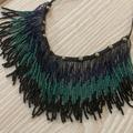 Free People Jewelry | Free People Beaded Necklace | Color: Black | Size: Os
