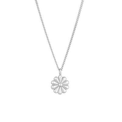 Elli Blume Flower Floral 925 Silber silberfarben Damen Image