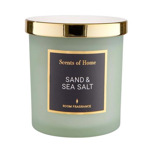 BUTLERS – SCENTS OF HOME Duftkerze Sand & Sea Salt mit Sojawachs Kerzen 0.2 kg