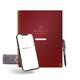 Rocketbook Reusable Smart A4 Academic Planner - Digital Notebook for Students and Teachers - Daily, Weekly, Monthly School University Diary, 13 Page Types, Reduce Paper Waste - Maroon