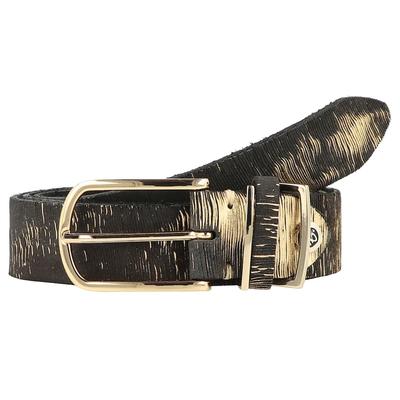 b.belt Gürtel Leder 90 cm Schwarz Damen