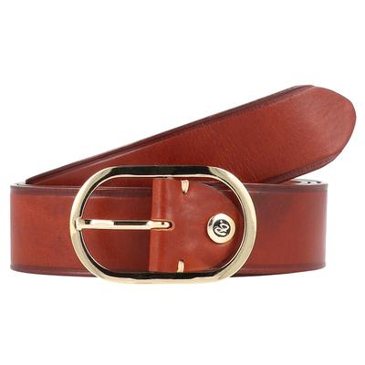 b.belt - Gürtel Leder 1 ct Braun Herren