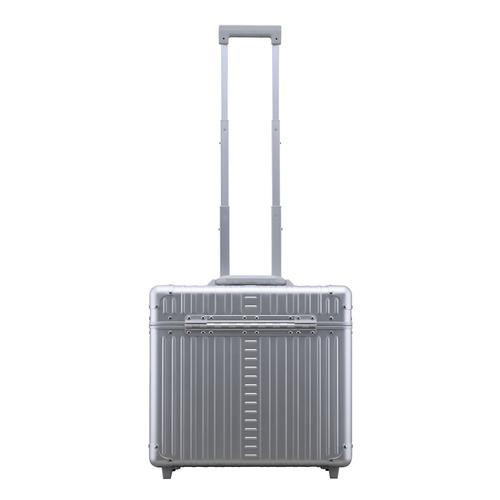 Aleon – 2-Rollen Pilotentrolley 41 cm Koffer & Trolleys Silber