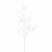 Andover Mills™ 37" Glitter Ball Artificial Christmas Spray in White | 37 H x 12 W x 3 D in | Wayfair HLDY1545 30760548