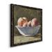 Wexford Home Bowl Of Peaches I - Wall Art Canvas, Wood in Indigo/Pink/Red | 35.5 H x 35.5 W x 1.5 D in | Wayfair BARN05-2755102-S03C