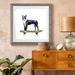 Wexford Home 10_Pups On Wheels IV-Premium Framed Print - Ready To Hang Canvas, Solid Wood in Black/Blue/Green | 20 H x 20 W x 1.5 D in | Wayfair