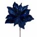 Vickerman 678305 - 15" Midnight Blue Deluxe Magnolia Stem (6 Pack) (QG211031)