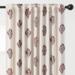 Chanasya Damask Room Darkening Window Curtain Panel Pair (Set of 2)