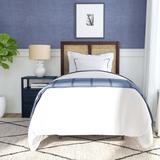 Hillsdale Furniture Serena Wood and Cane Panel Bed