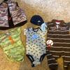 Nike One Pieces | Baby Boy Bundle 6-9 Months | Color: Blue/Brown/Green | Size: 6-9mb