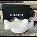 Coach Shoes | Coach Walker Slip On 8.5 Women's Slip On Shoe New | Color: White | Size: 8.5